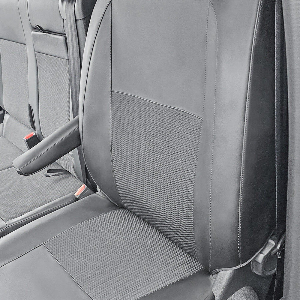 ACTIVline* Sitzbezug Premium, für Beifahrersitz, schwarzes Kunstleder