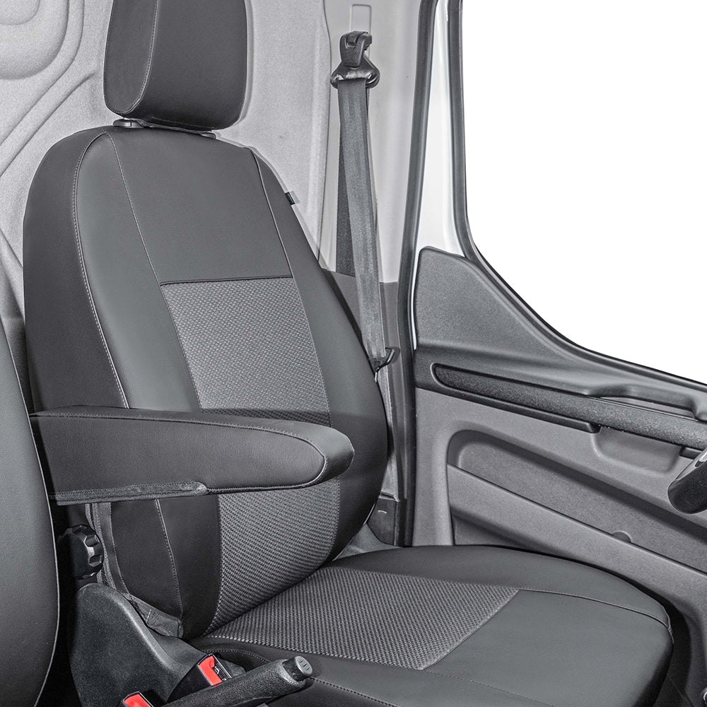 Premium Schonsitzbezug für Ford Transit Custom  Perfekte Passform - V362  (01/2018) – ACTIVline Transporterbezüge