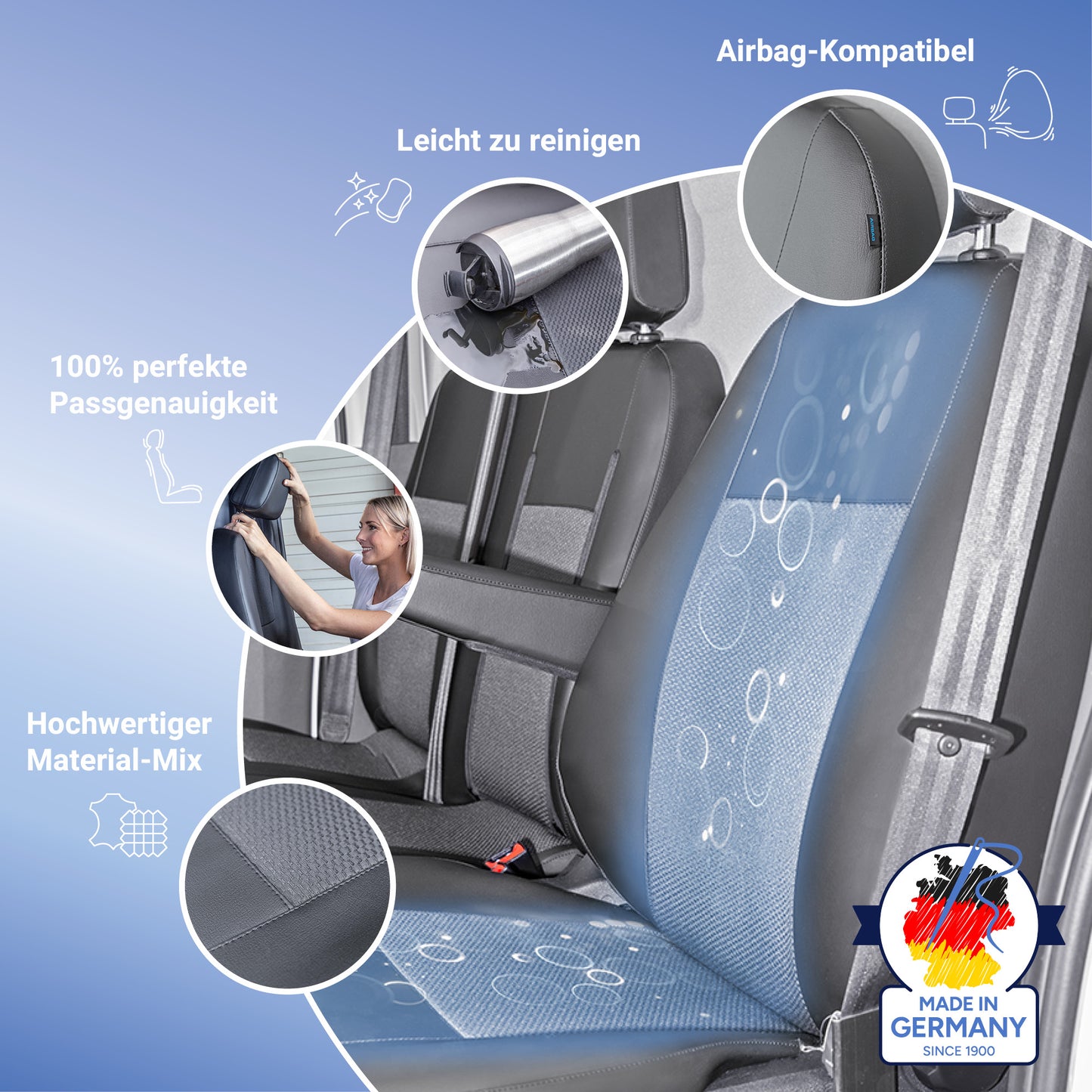 Mercedes-Benz Sprinter NCV3 protective seat cover - for driver's seat