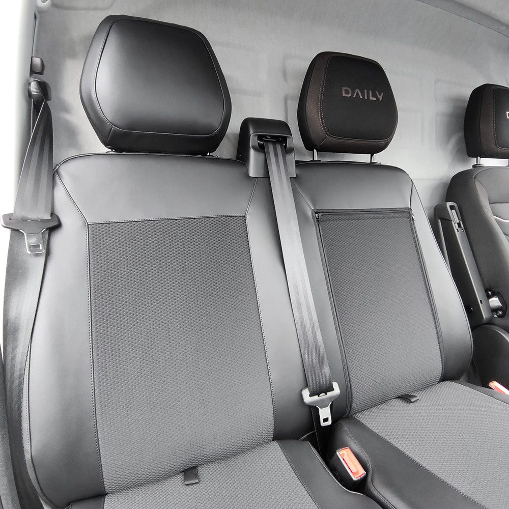 Iveco Daily Kopfstützenbezug für Doppelbeifahrersitz (ab 2023)