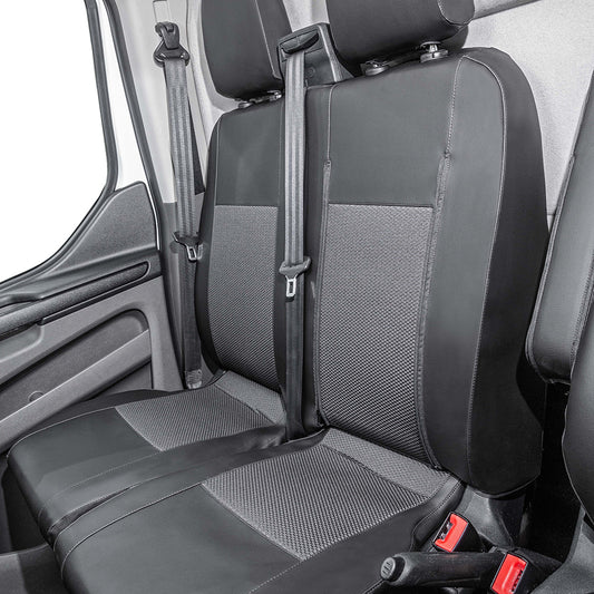 Ford Transit Custom Schonsitzbezüge - Set für Fahrer und Doppelbeifahrer