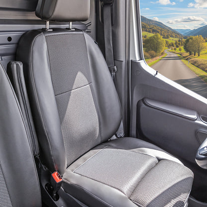 Mercedes-Benz Sprinter seat covers - set for driver and front passenger with comfort package