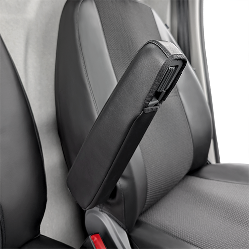 Schwarzer Armlehnenbezug für Transporter