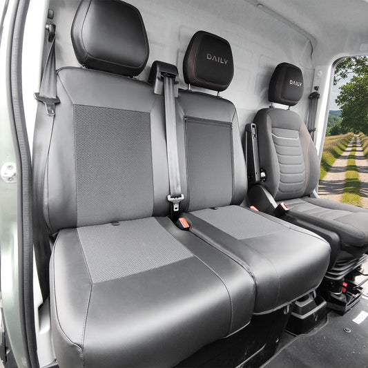 Iveco Daily Schonsitzbezug Set für Fahrer und Doppelbeifahrer (ab 2023)