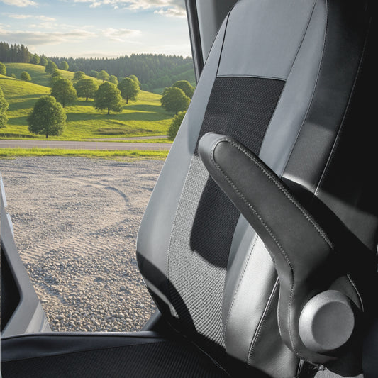 Ford Transit Custom Schonsitzbezug Set für Fahrer und Beifahrer (ab 11/2023)