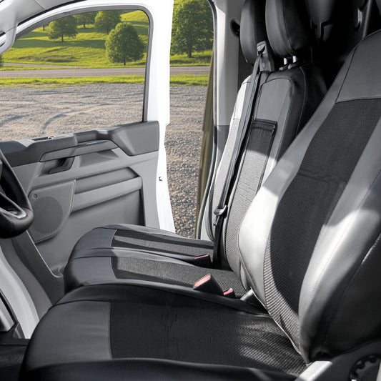 Ford Transit Custom Schonsitzbezug Set für Fahrer und Doppelbeifahrer (ab 11/2023)