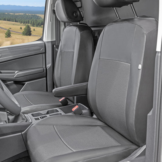 Volkswagen Caddy Cargo Schonsitzbezug Set für Fahrer und Beifahrer (ab 11/2020)