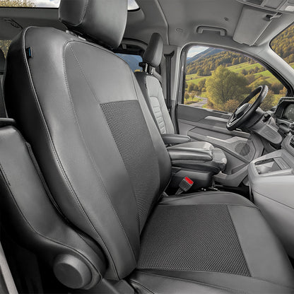 Volkswagen Transporter T7 Schonsitzbezug Set für Fahrer und Beifahrer (ab 2025)